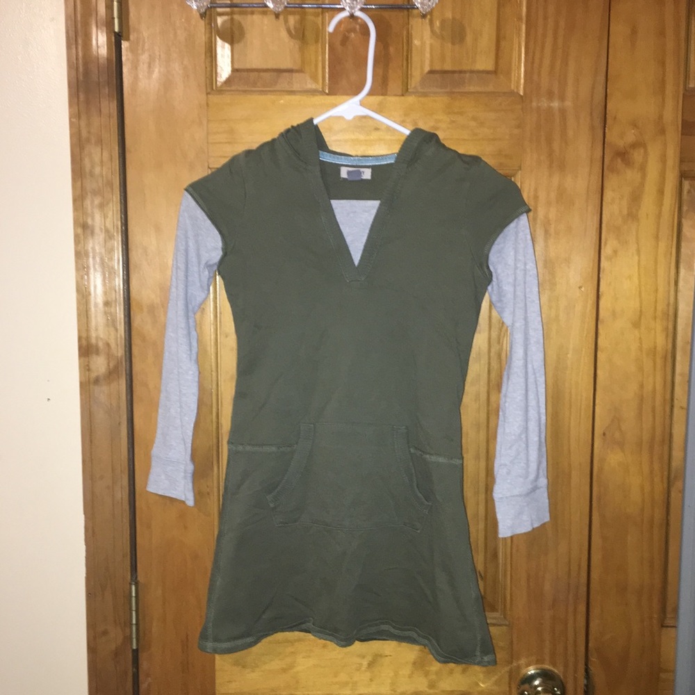 Dress with hood